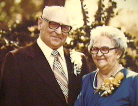 Grandpa and Grandma's 50th wedding anniversary photo