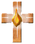 flaming cross
