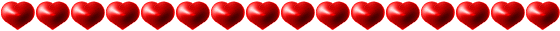 hearts in a row