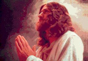 jesus praying